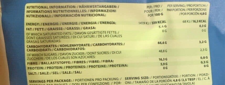 Open Food Facts Organic Wild Blueberry packshot