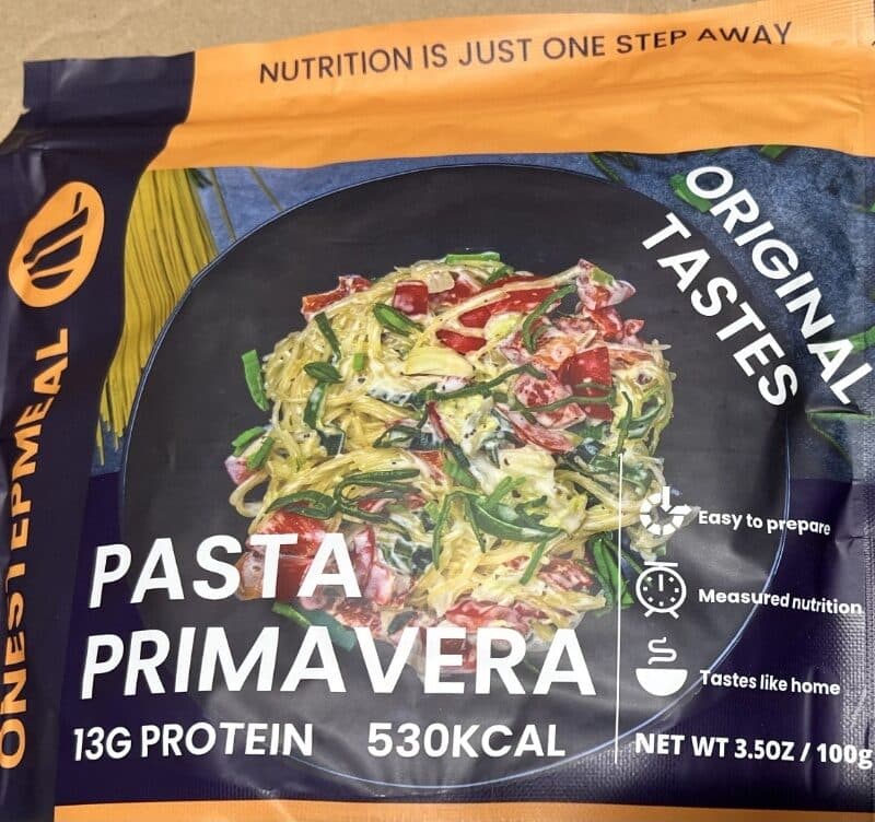 One Step Meal Pasta Prima Vera packshot
