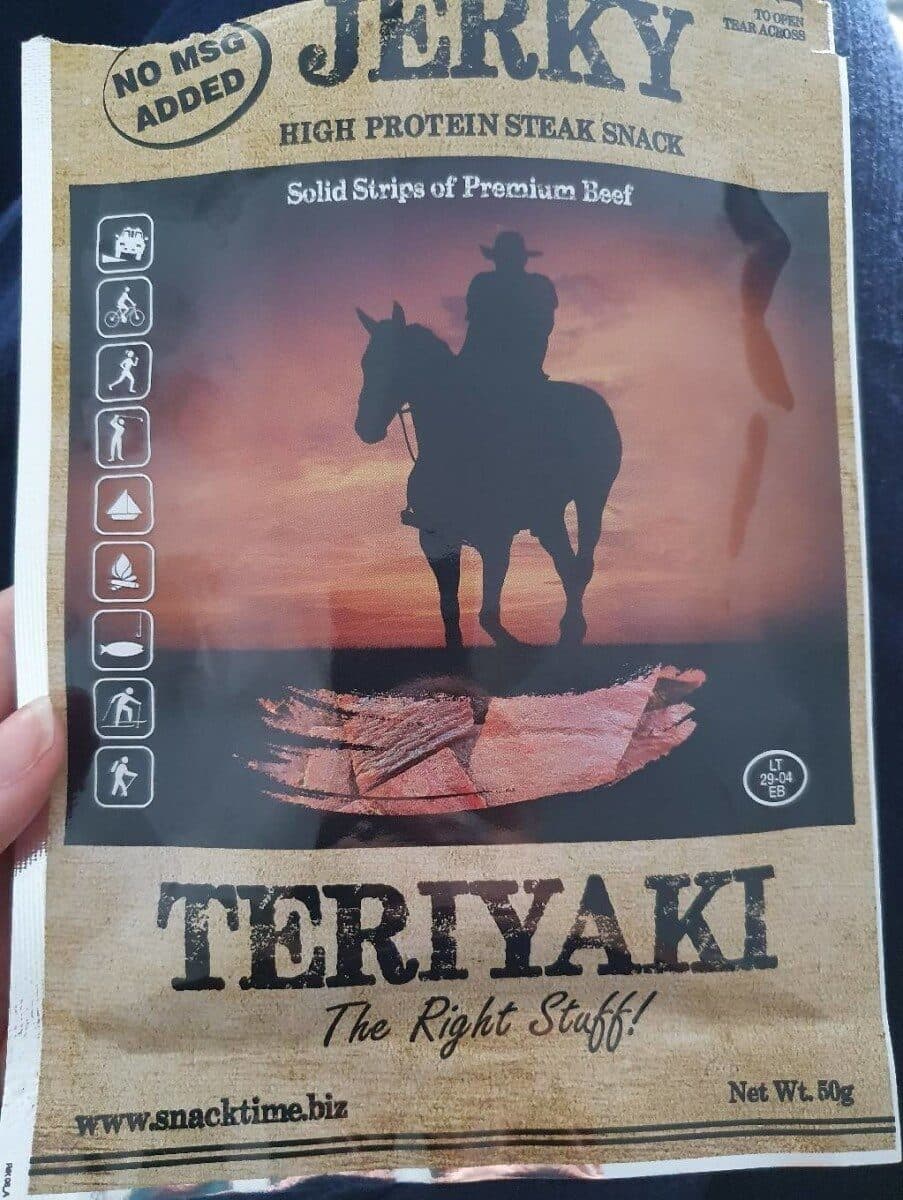 Bullseye Meats Beef Jerky - Teriyaki packshot