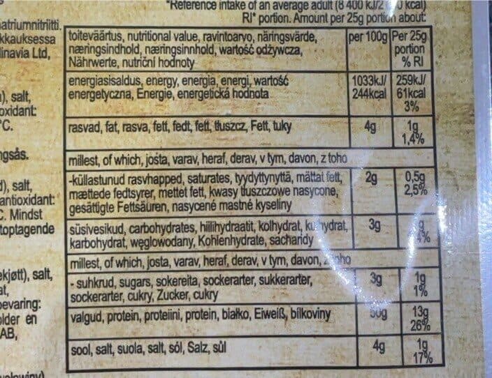 Open Food Facts Jerky beef - Cajun Hot packshot