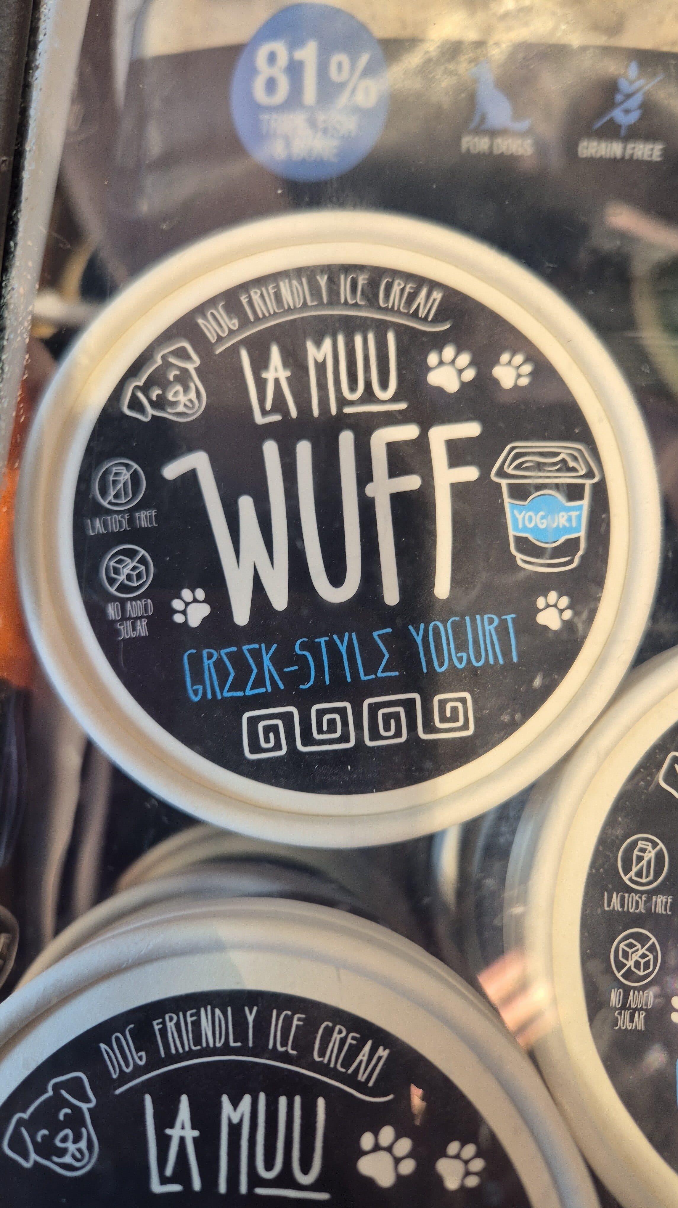 La Muu WUFF jääetis koertele packshot