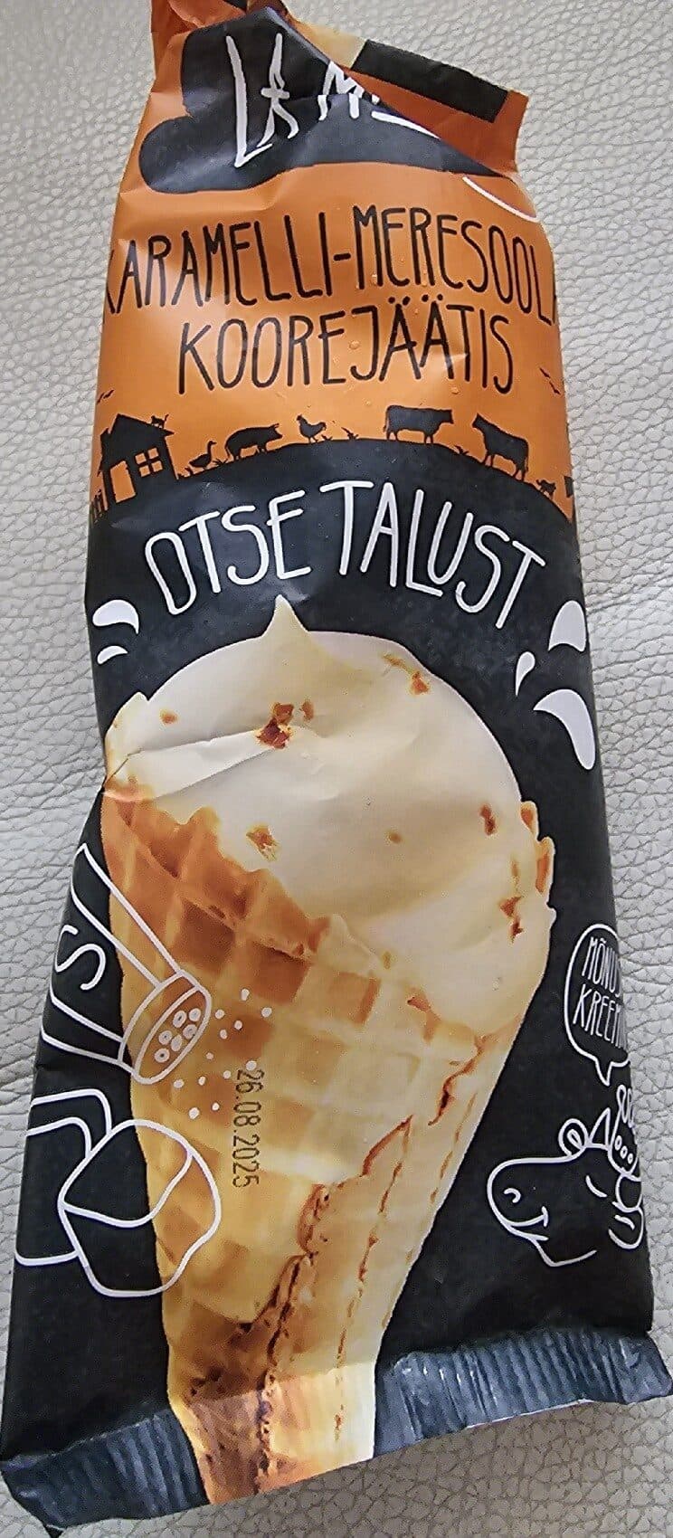 La Muu Caramel Seasalt Ice Cream packshot