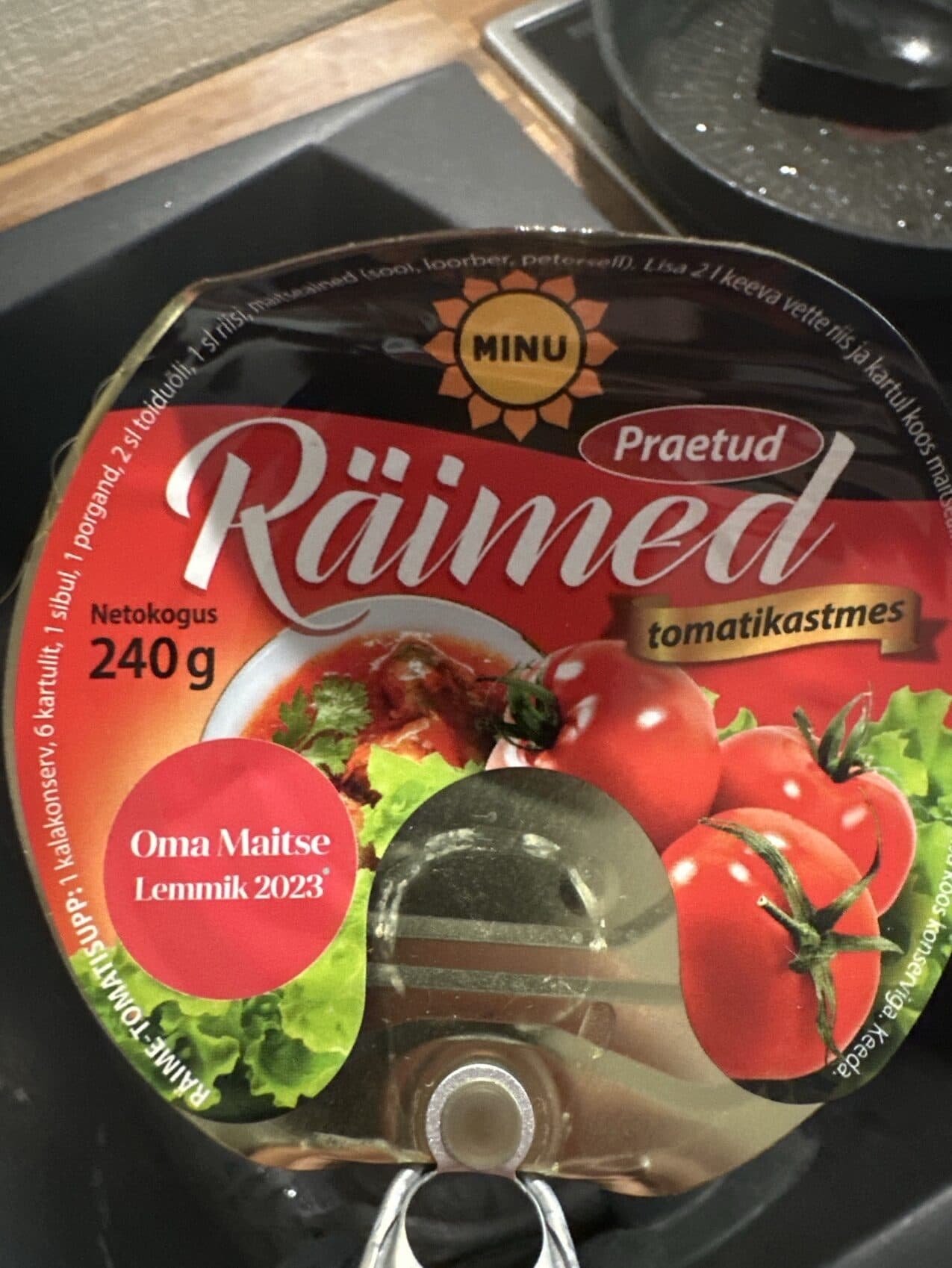 Minu Praetud Räimed Tomatikastmes packshot
