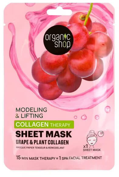 Open Food Facts Organic Shop Collagen Therapy Sheet Mask packshot
