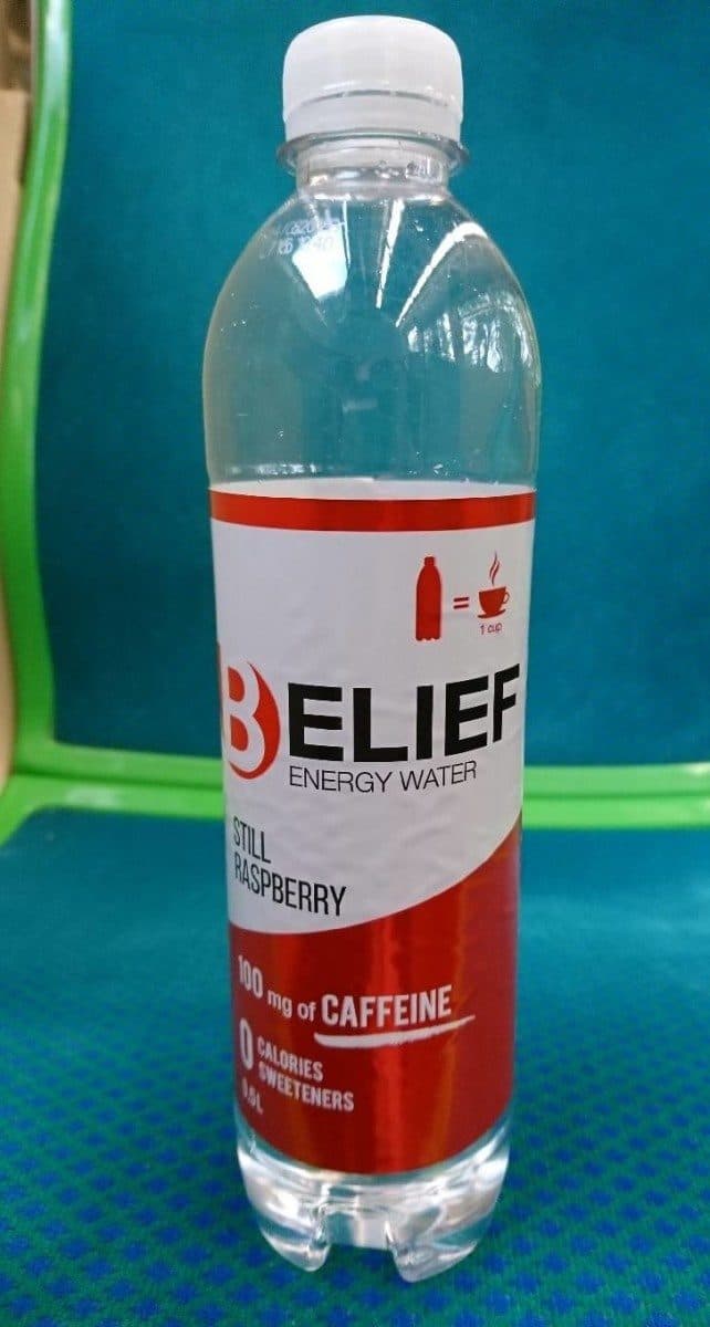 Belief energy water packshot