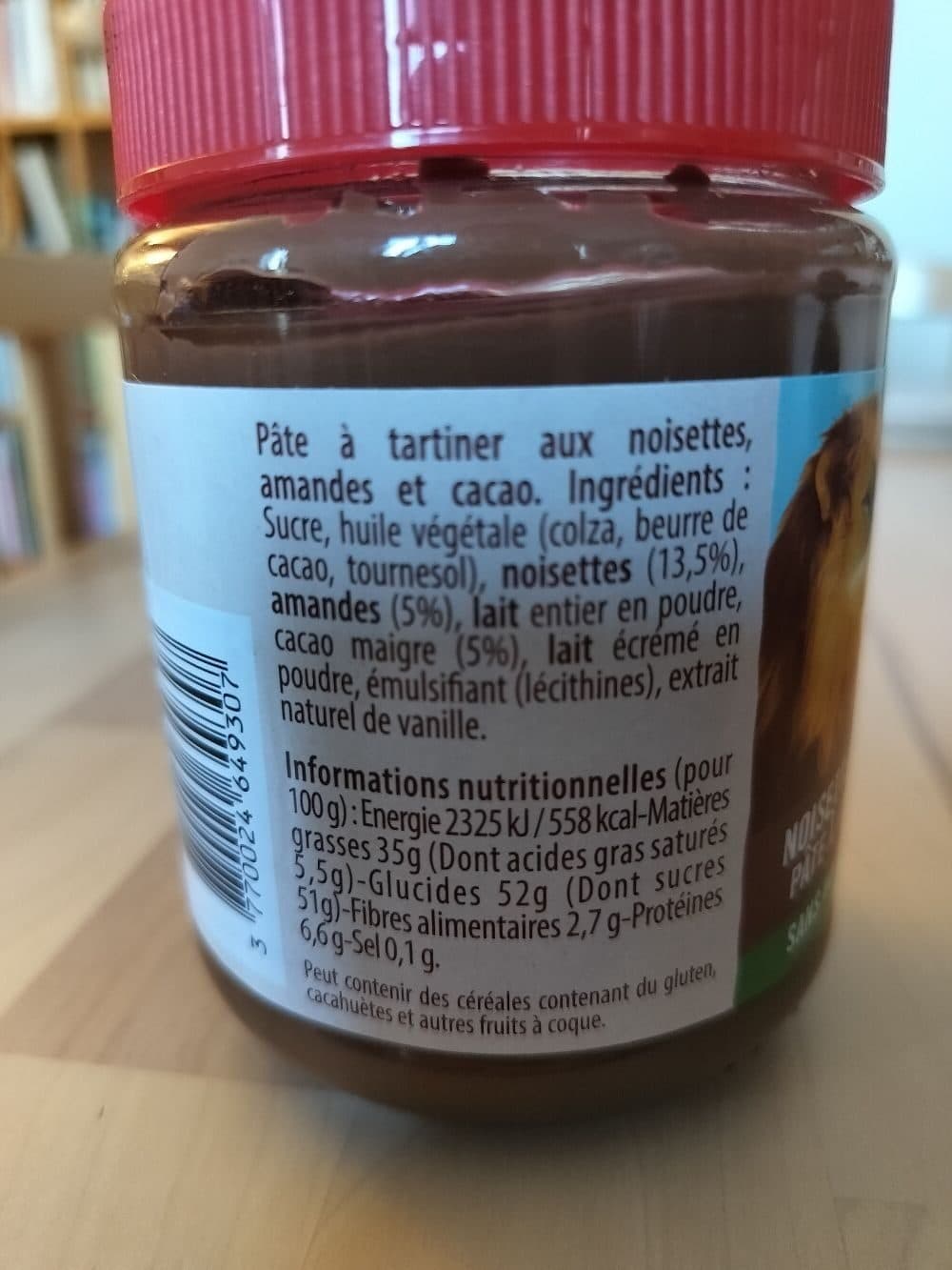 Merveilles du Monde Pâte à tartiner cacao packshot