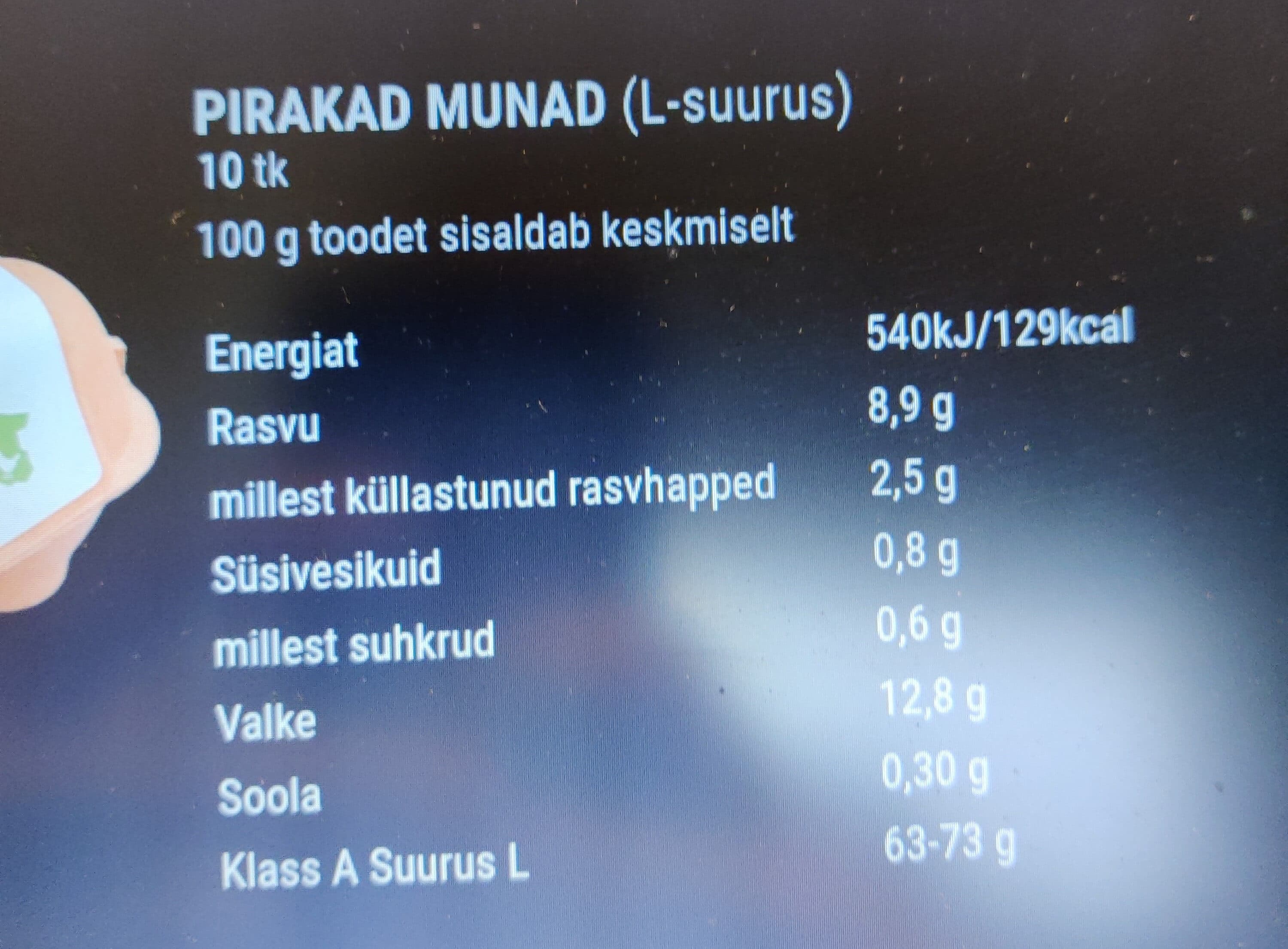 Muna Liisa Muna Liisa Big Eggs packshot