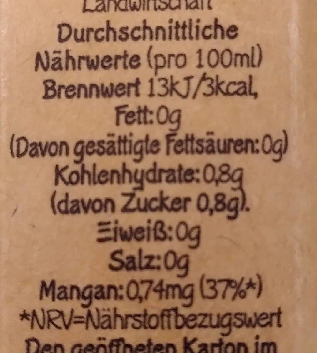 Open Food Facts Birkensaft packshot