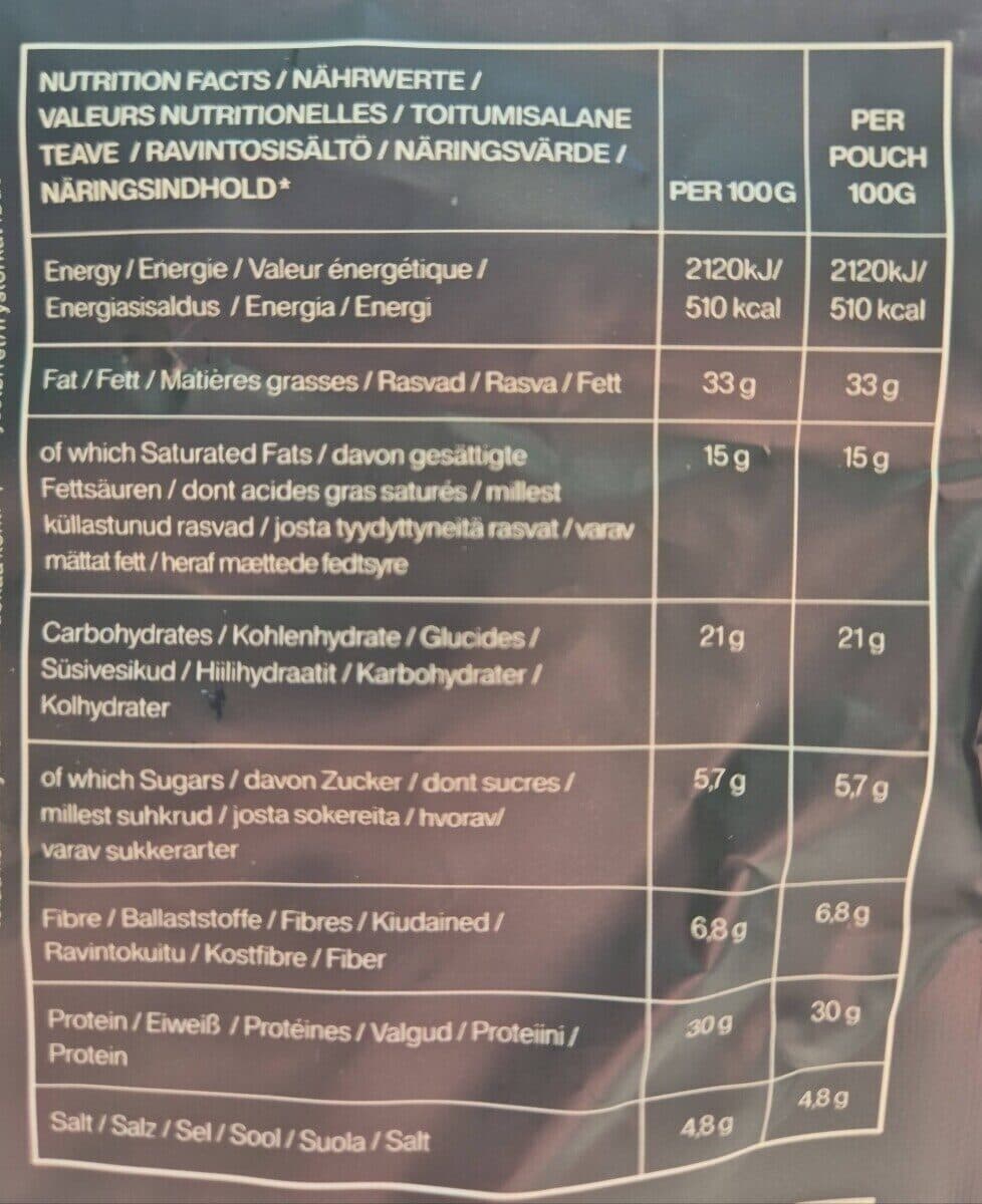 Tactical Foodpack Beef and Potato packshot