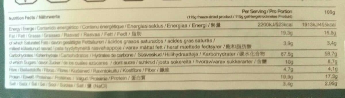 Tactical Foodpack Rice and Pork packshot