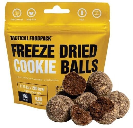 Tactical Foodpack Tactical FoodPack Freeze-Dried Cookie Balls packshot