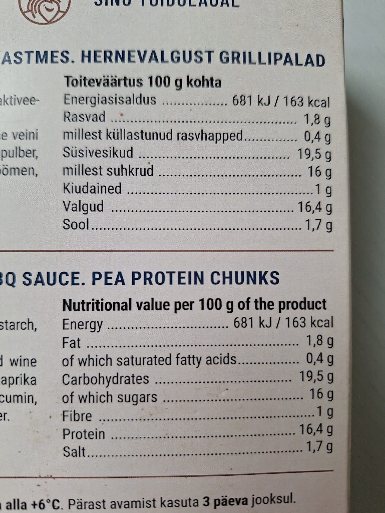 Thormi Taimne grillikas BBQ kastmes packshot