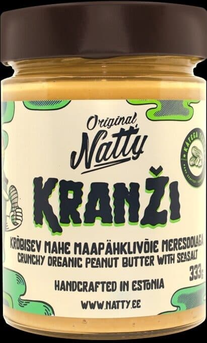 Natty Kranži Maapähklivõie Meresoolaga packshot