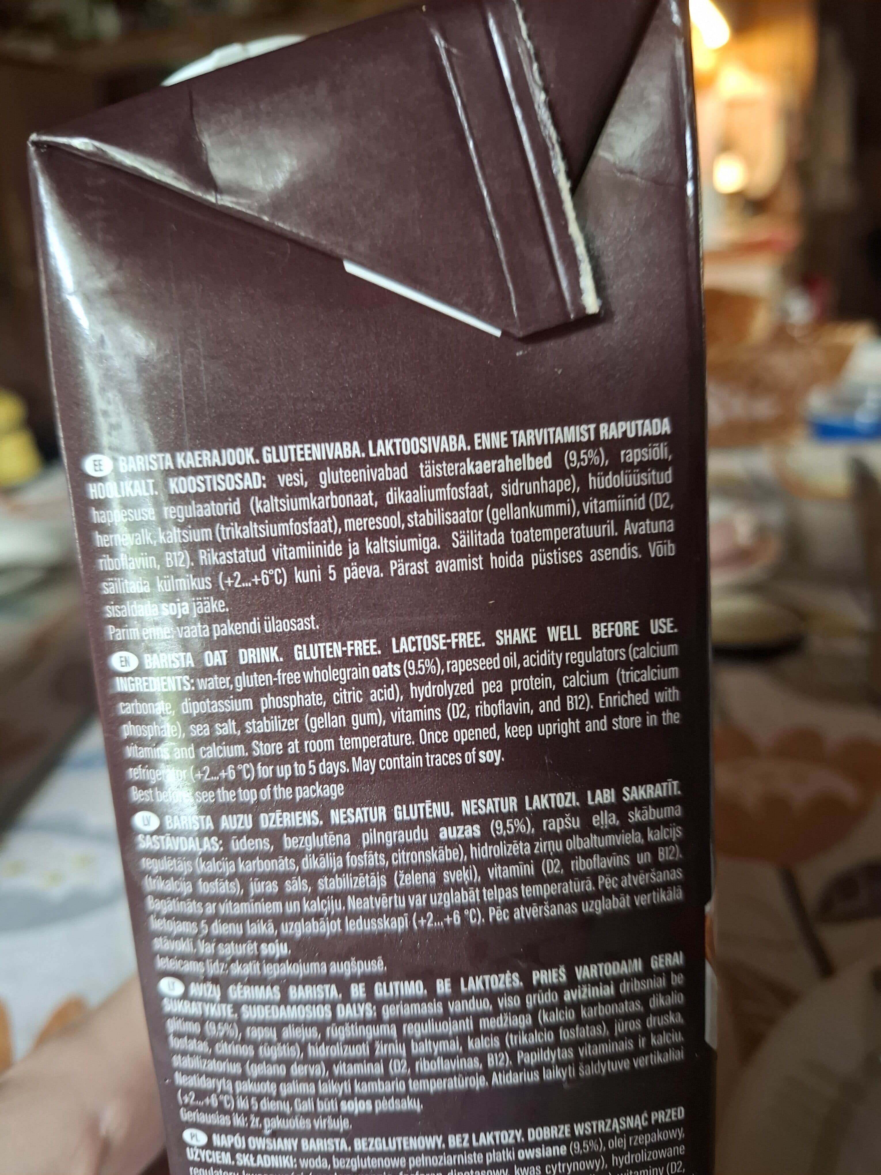 Yook Barista Oat Drink packshot