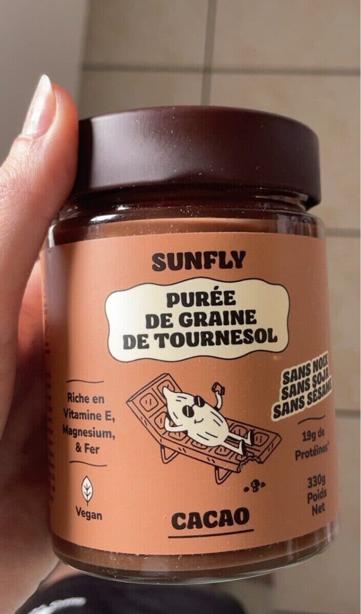 Sunflower Seed Butter - Cocoa Puree graine tournesol cacao packshot