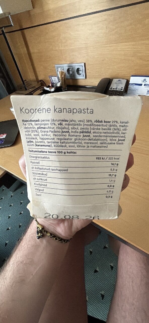 Me by Maegi Koorene kanapasta packshot