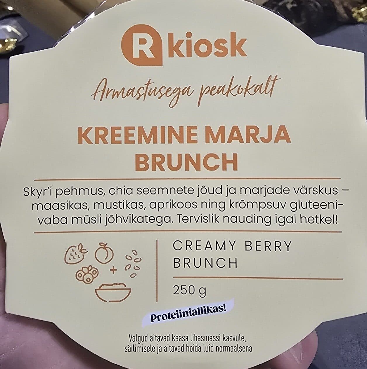 Rkiosk Kreemine Marja Brunch packshot