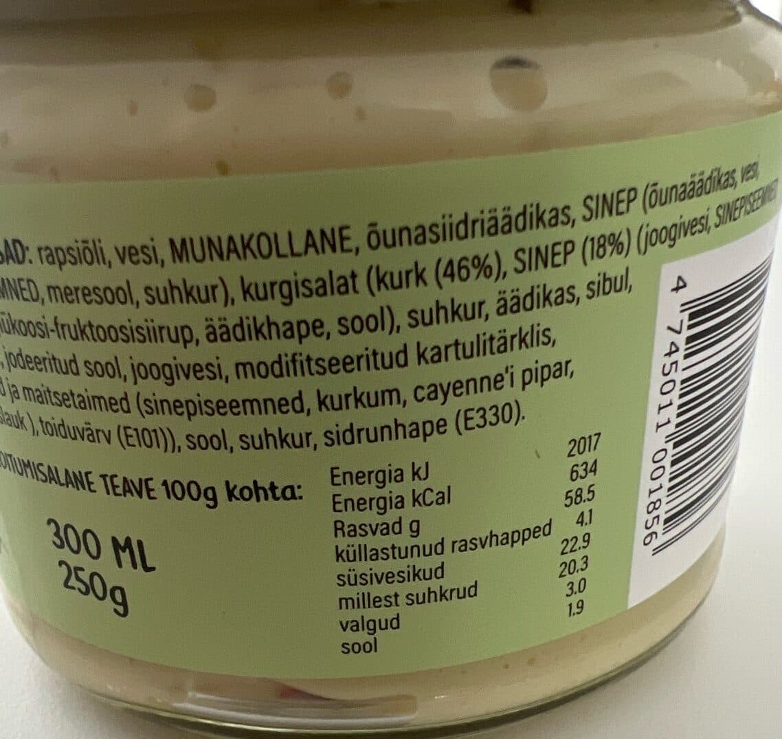 Saaremaa Taneli Majonees packshot