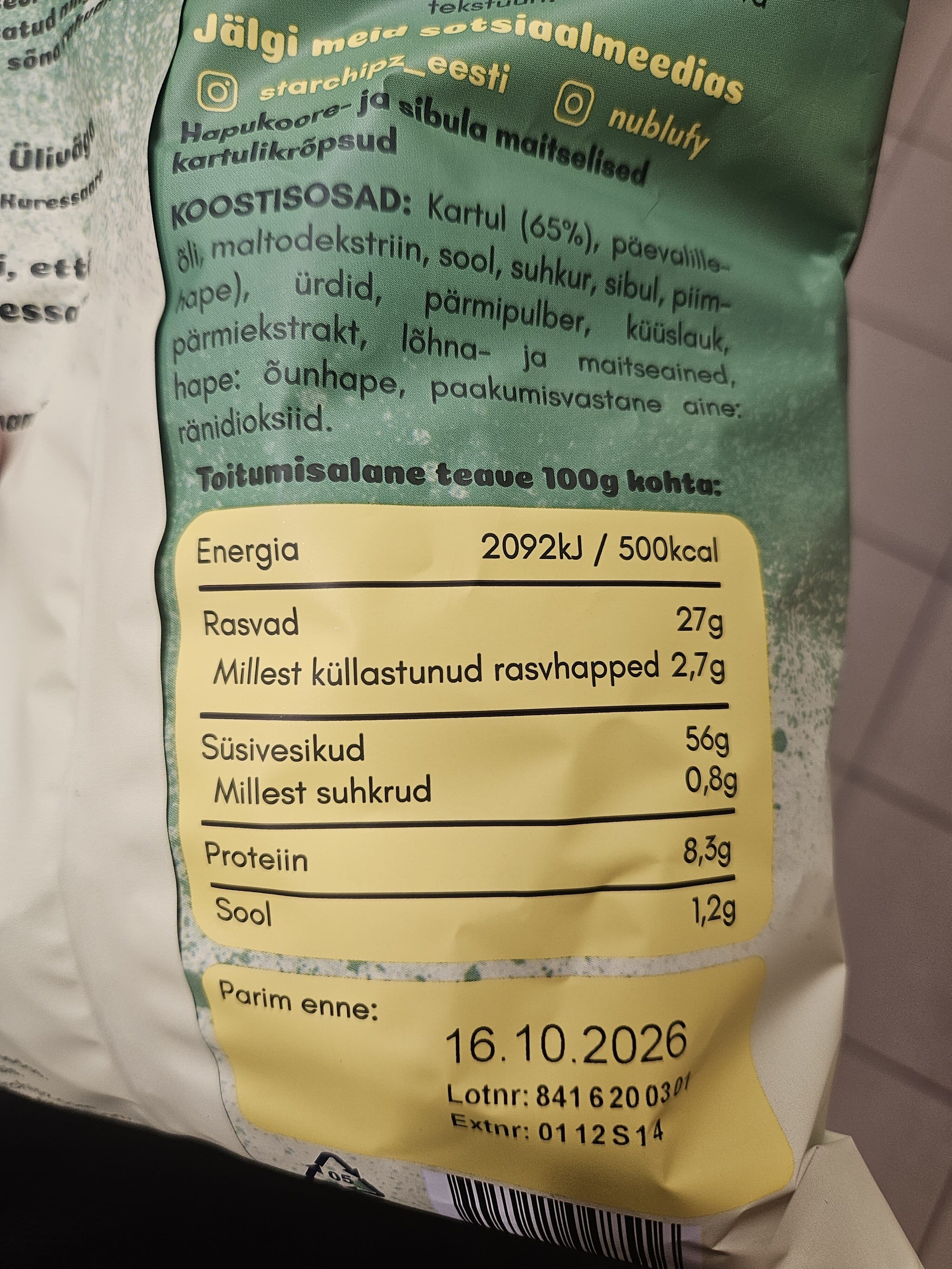 Kettle Cooked Chipx Nublu Sourcream-Onion packshot
