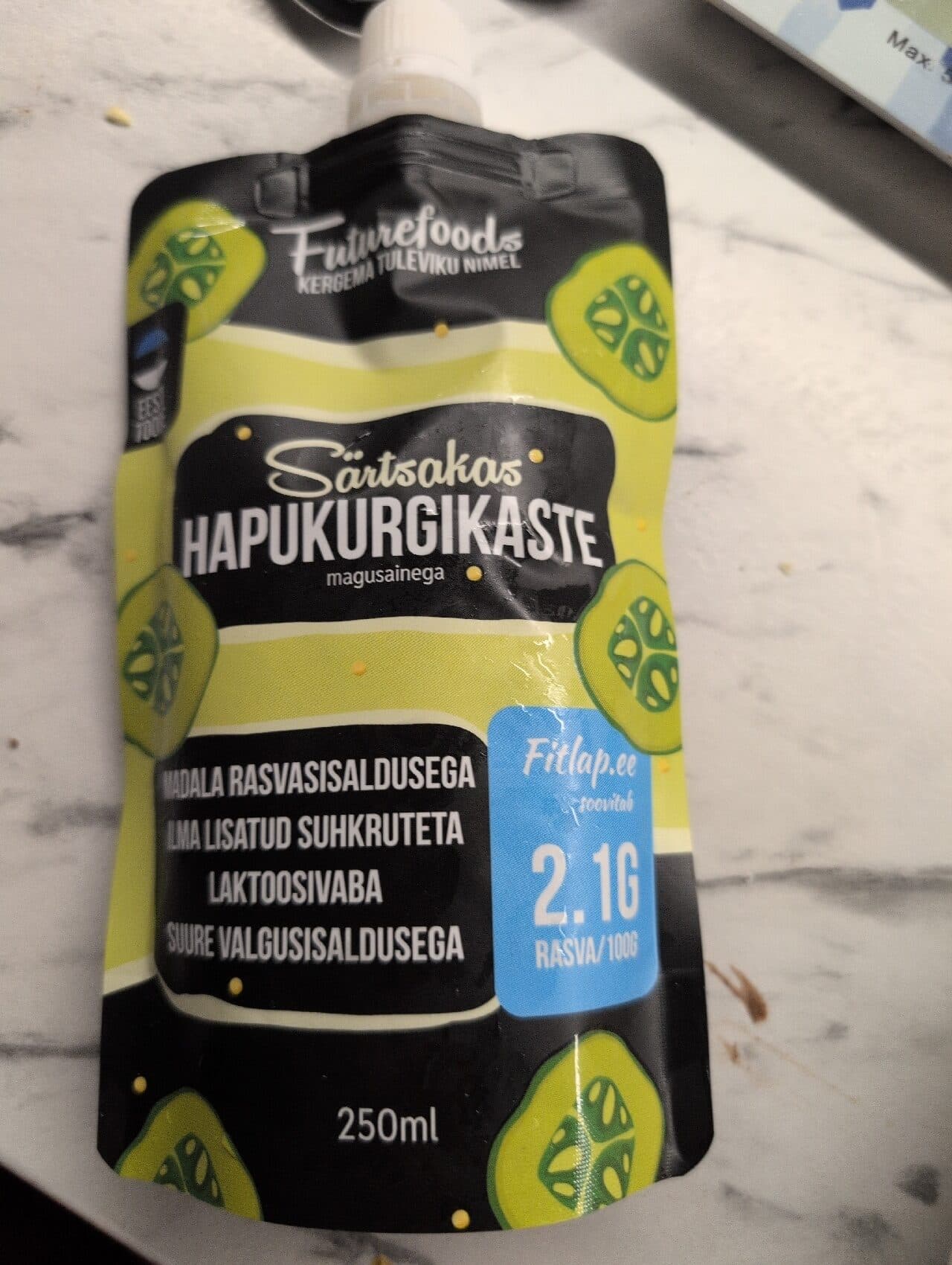 Futurefoods Särtsakas Hapukurgikaste packshot