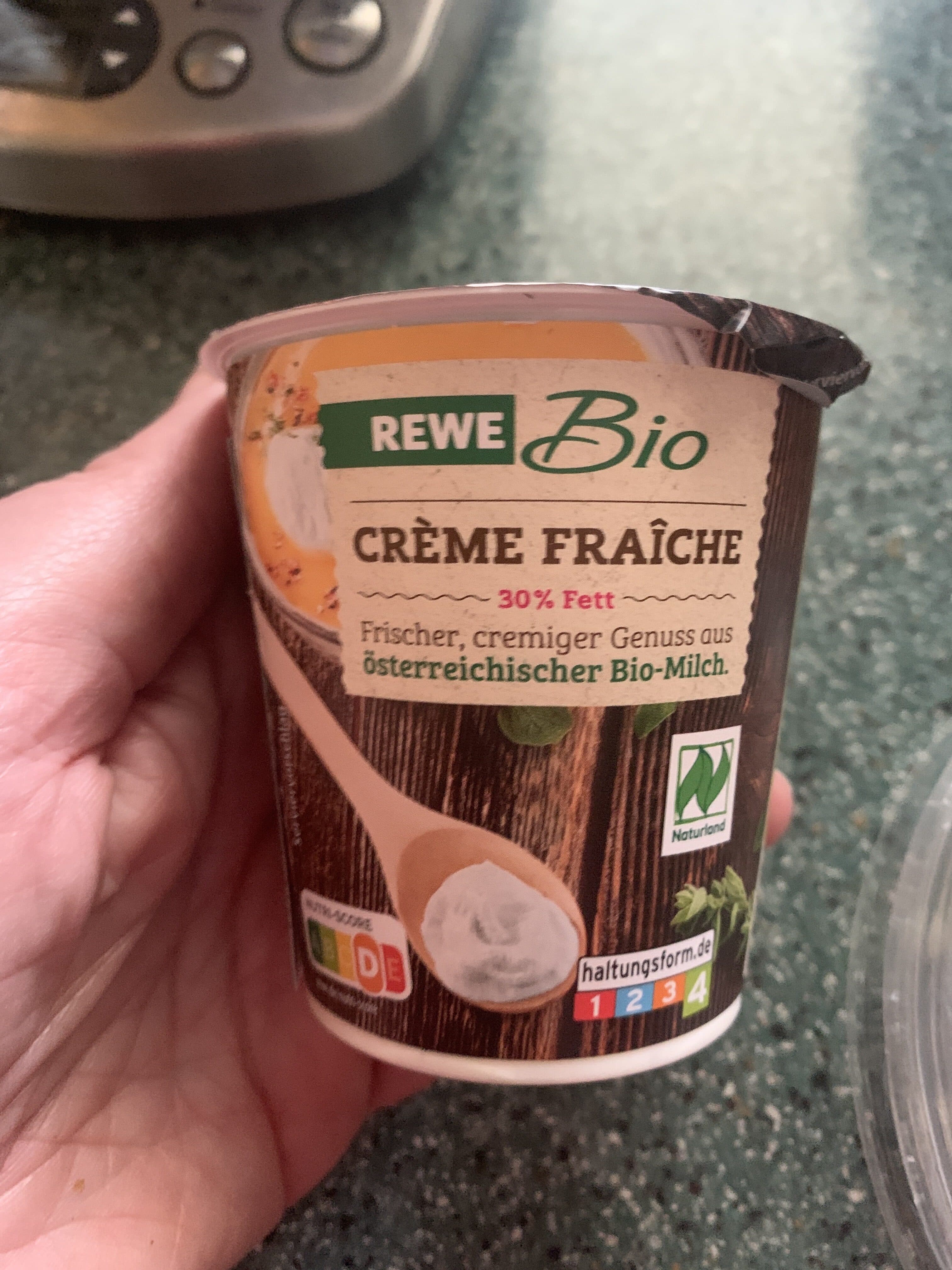 REWE Bio Crème Fraîche packshot