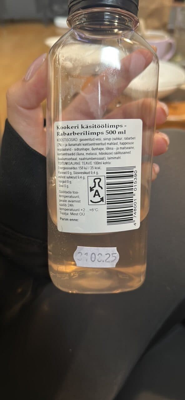 Kooker Rabarberilimps packshot