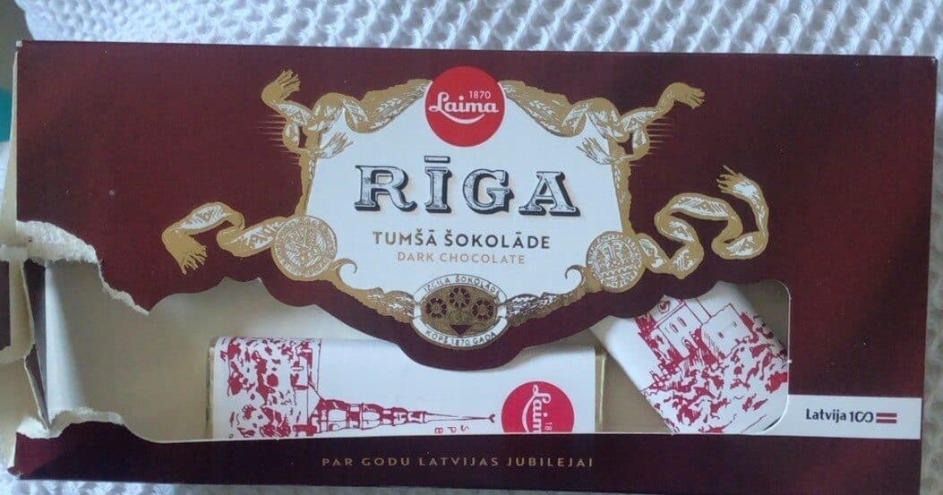Laima Tumsa Sokolade packshot