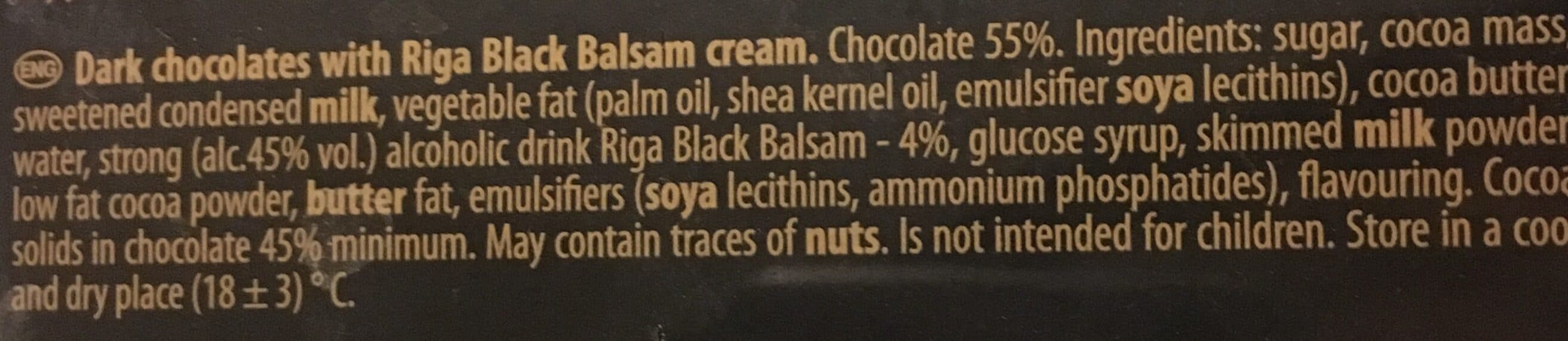 Laima Laima riga black balsam packshot