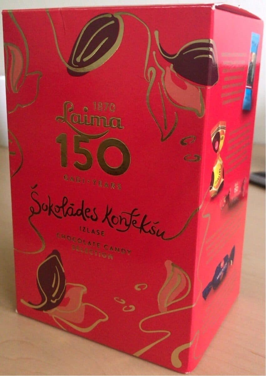 Laima Assortiment de chocolats packshot