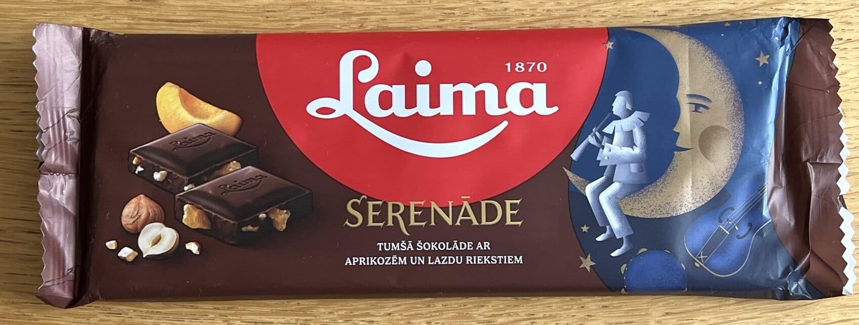 Laima Latvian chocolate packshot