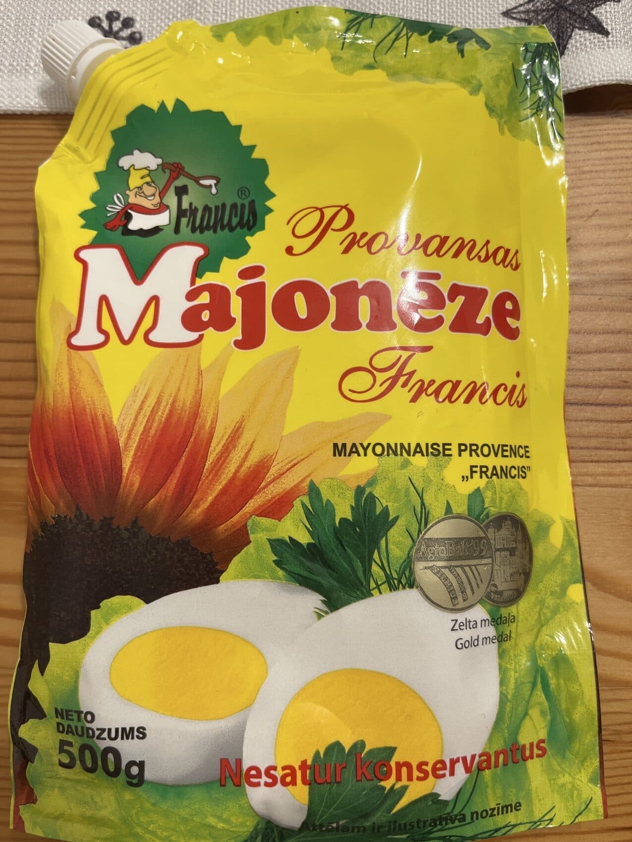 Francis Provansas Majonēze Francis packshot