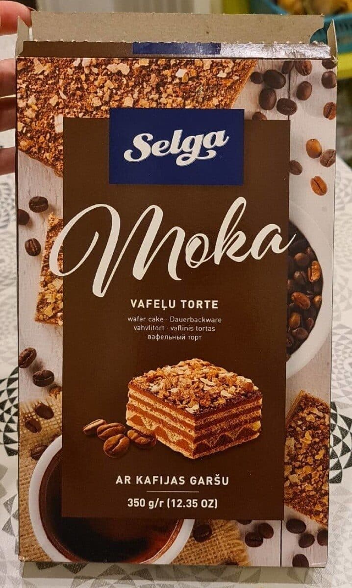 Selga Selga Moka vafer cake packshot