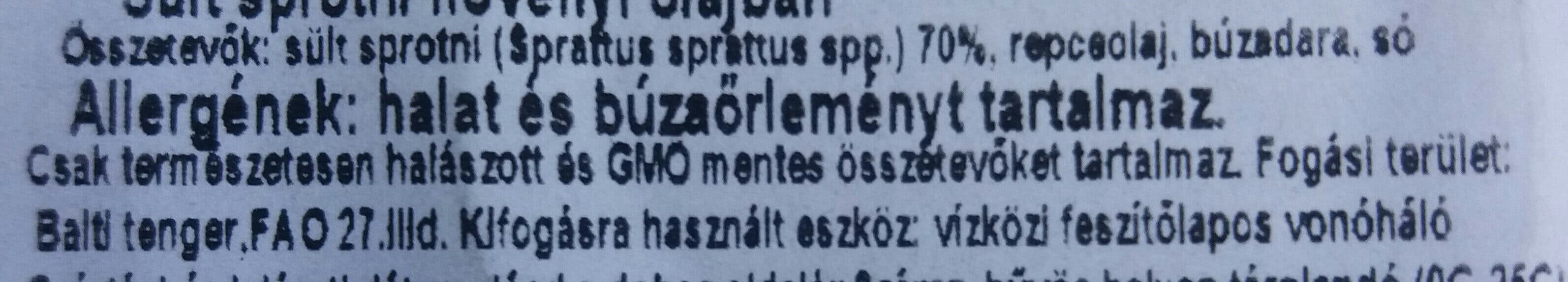 Diplomats Sült sprotni növényi olajban packshot