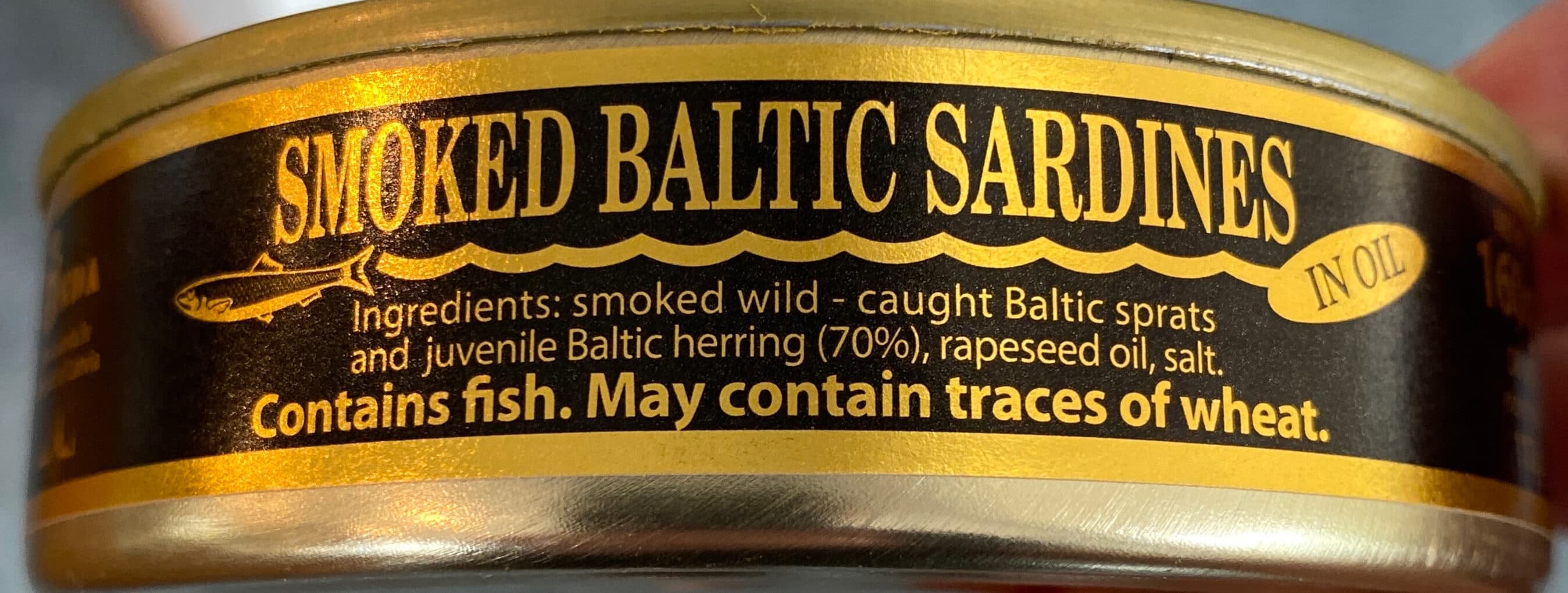 UNDA Smoked Baltic Sardines packshot