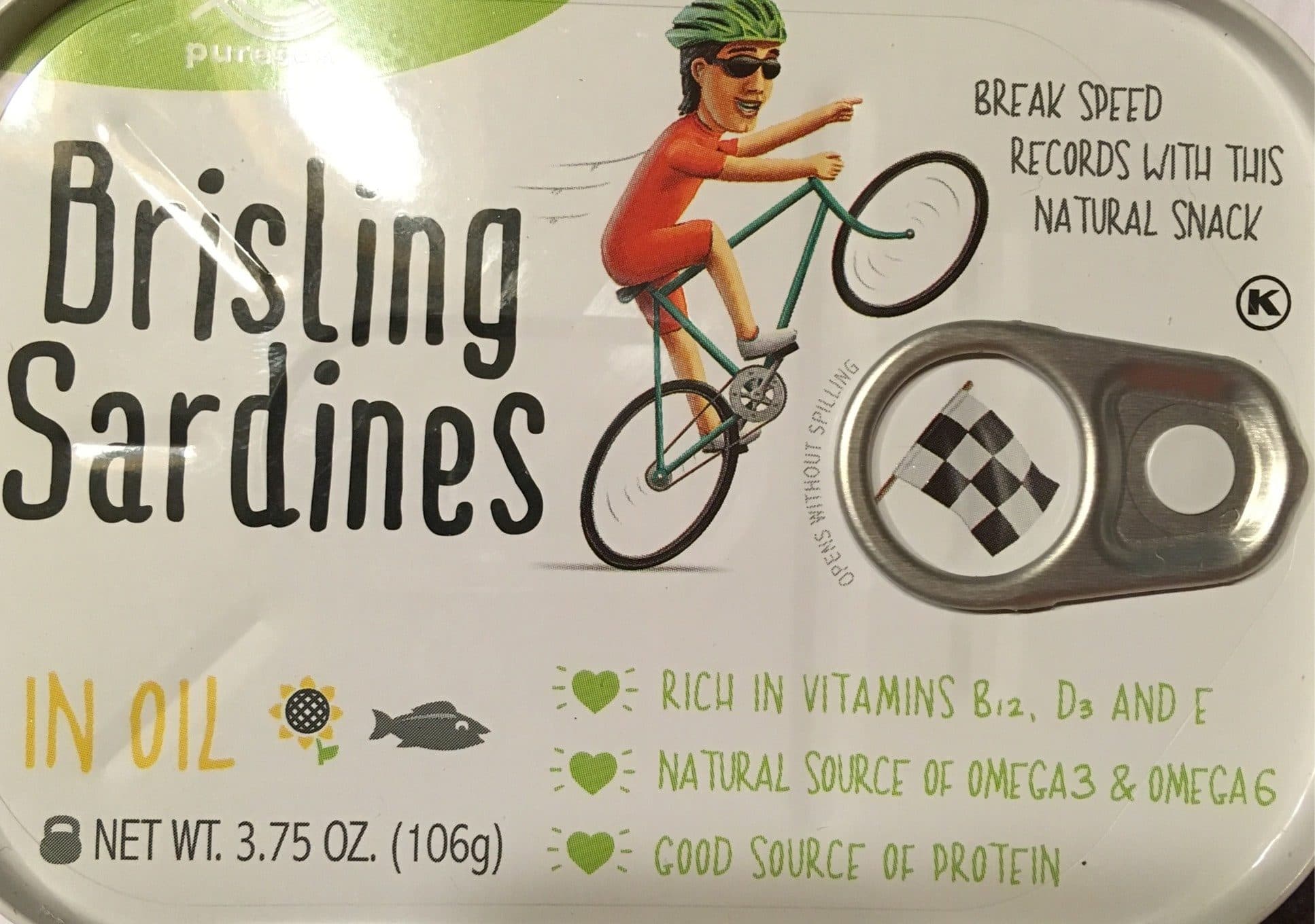 Puresea Brisling Sardines in Oil packshot