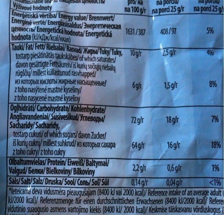 Laima Maigams zefirs packshot