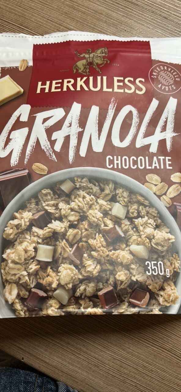 HERKULESS Granola Chocolate packshot
