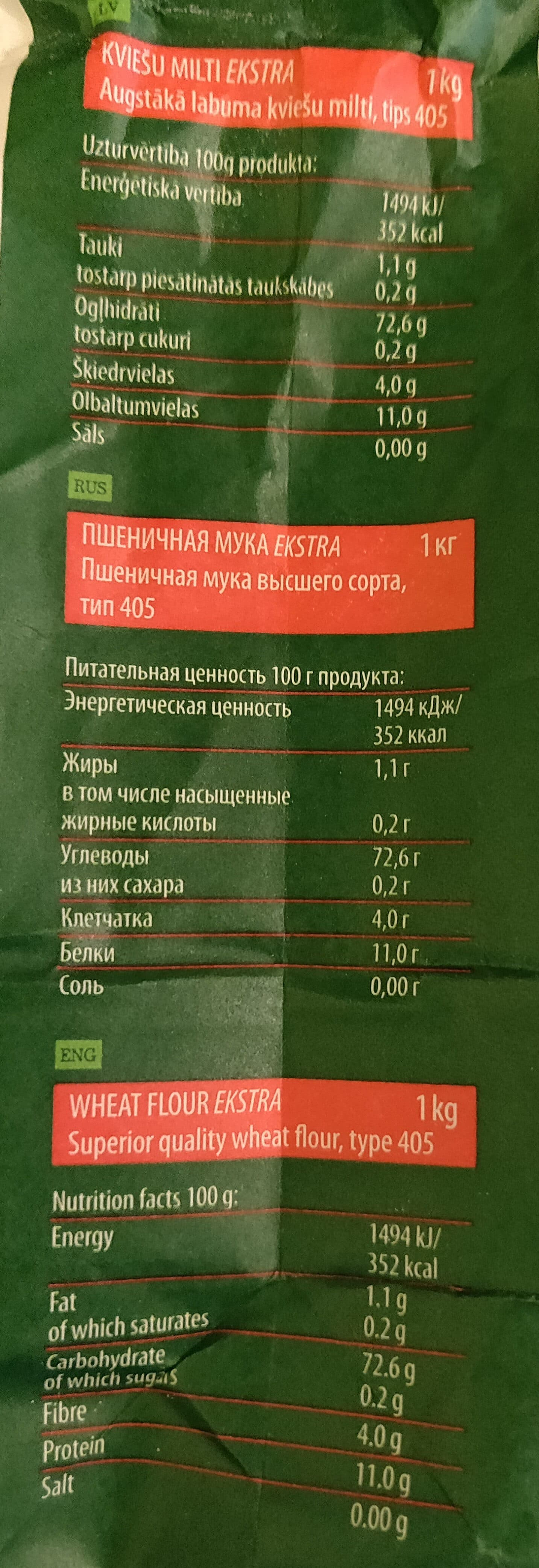 DOBELE WHEAT FLOUR packshot