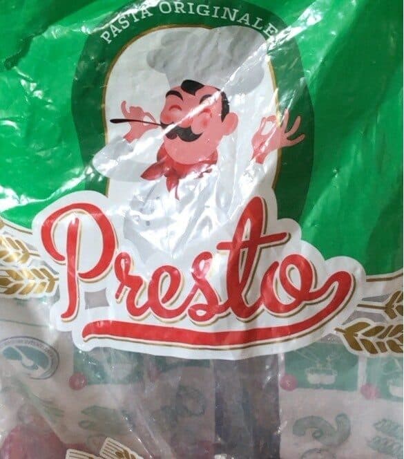 Presto Fusili Pasta packshot