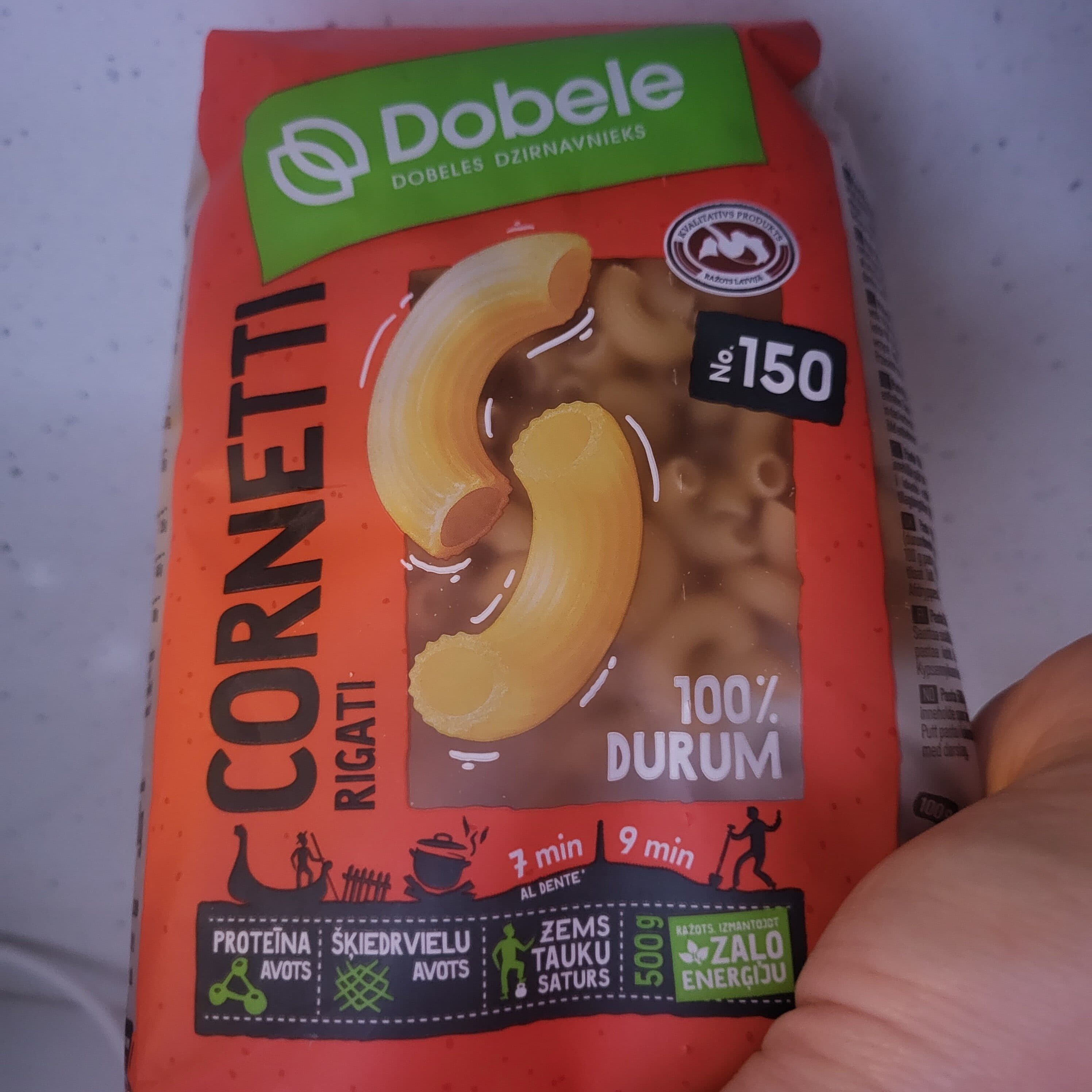 Dobele Cornetti rigatti packshot