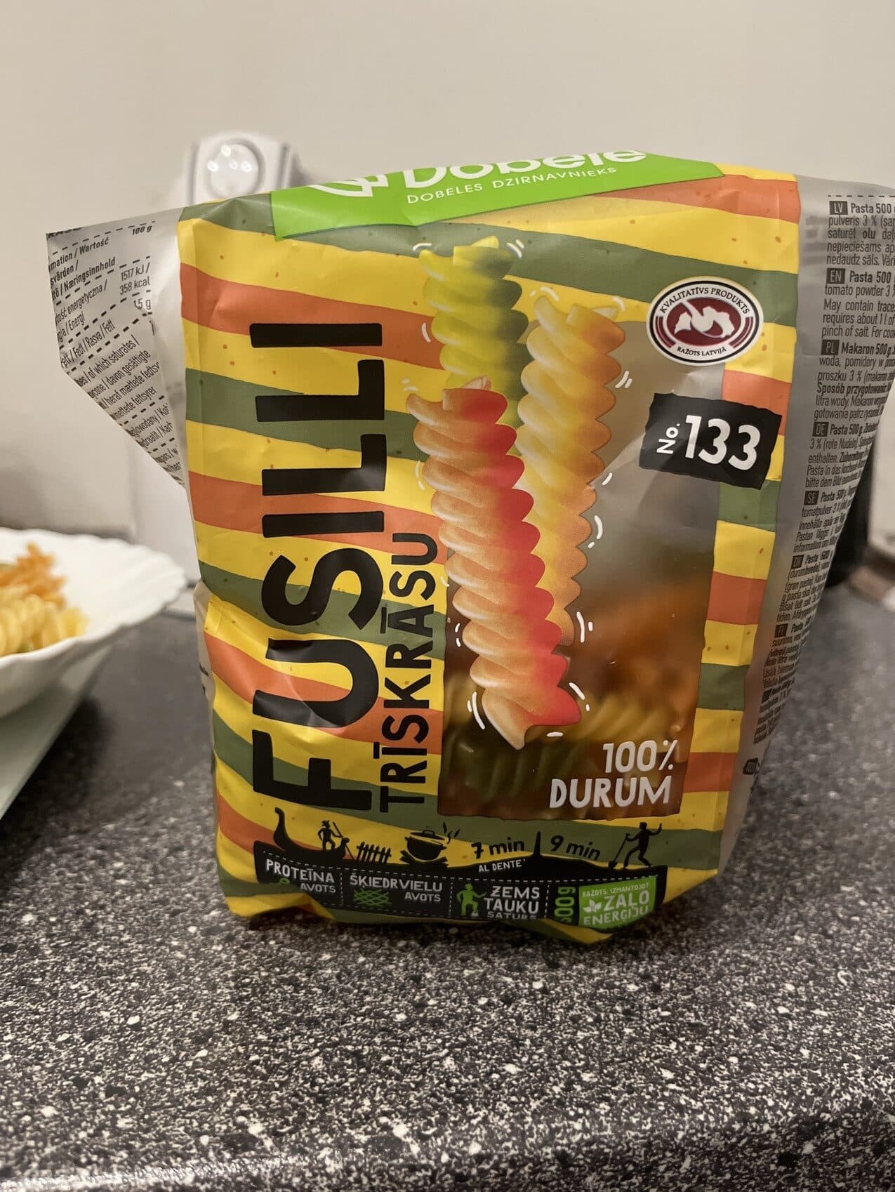 Dobelr Fusili Pasta packshot