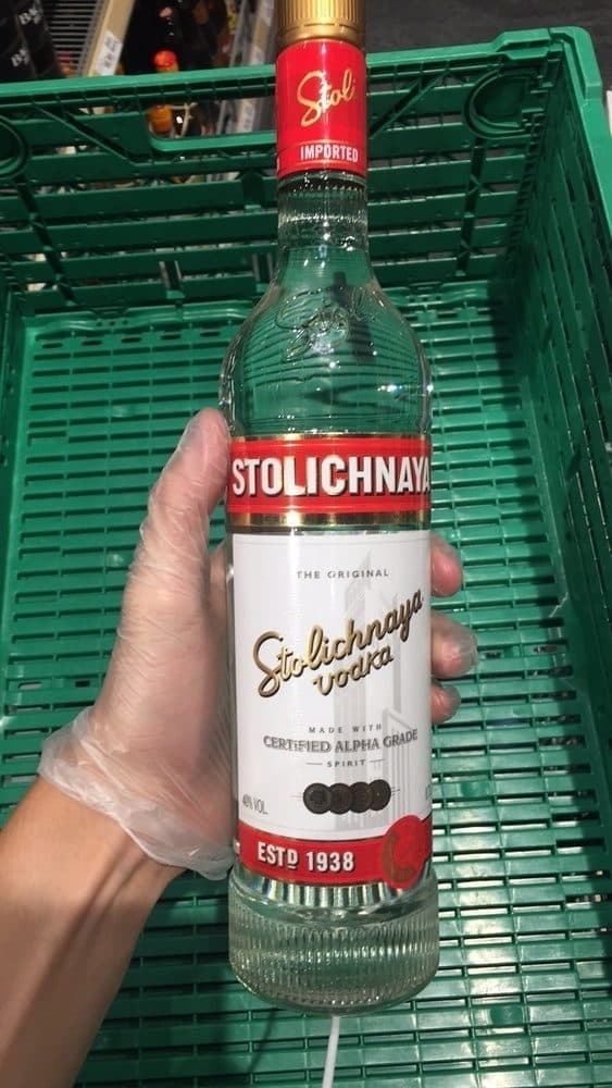 S.P.I. Group Stolichnaya Vodka packshot