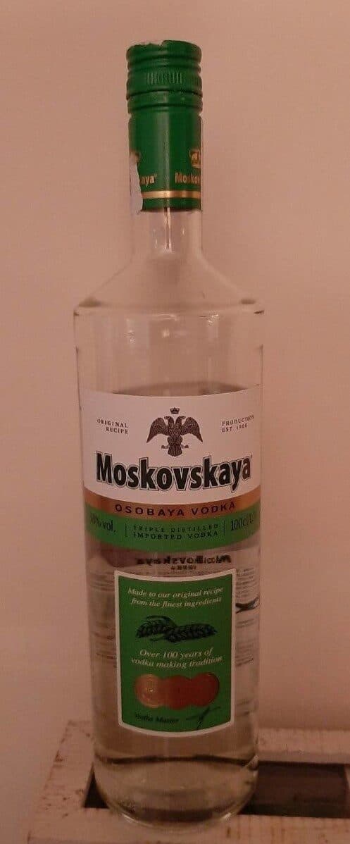 moskovskaya Vodka Moskovskaya packshot
