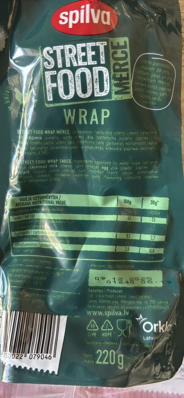 Spilva WRAP packshot