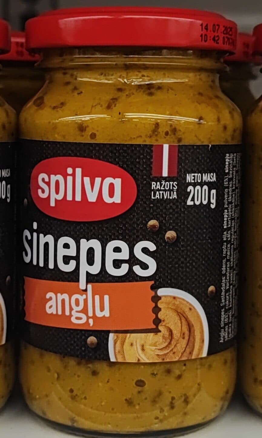 spilva sinēpes angļu packshot