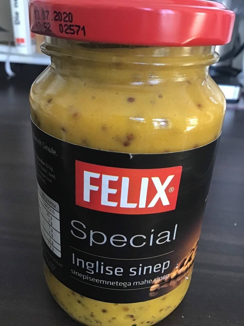 Felix Special Inglise Sinep packshot