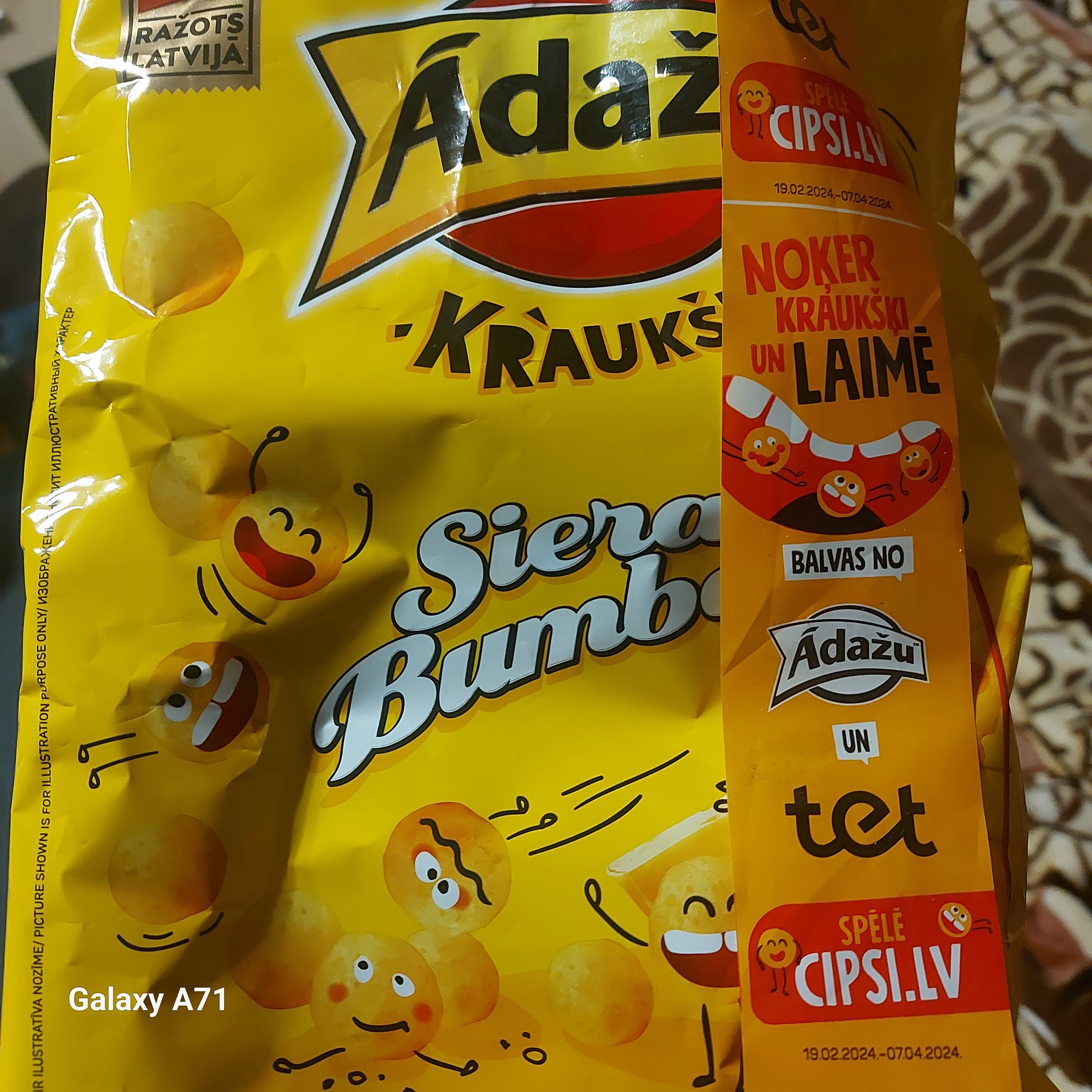 Adažu Siera Bumbas packshot