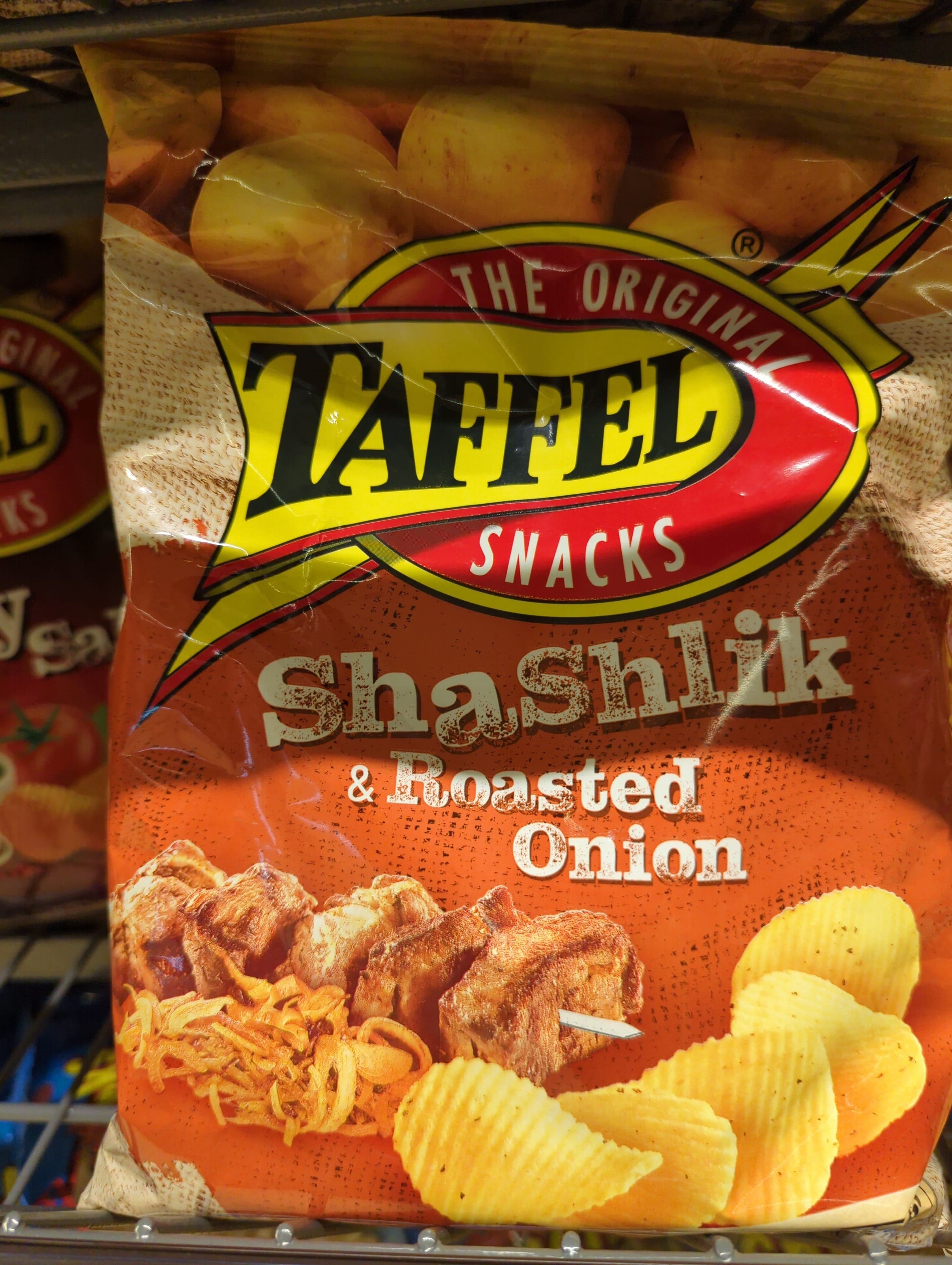 Taffel shashlik & roasted onion packshot