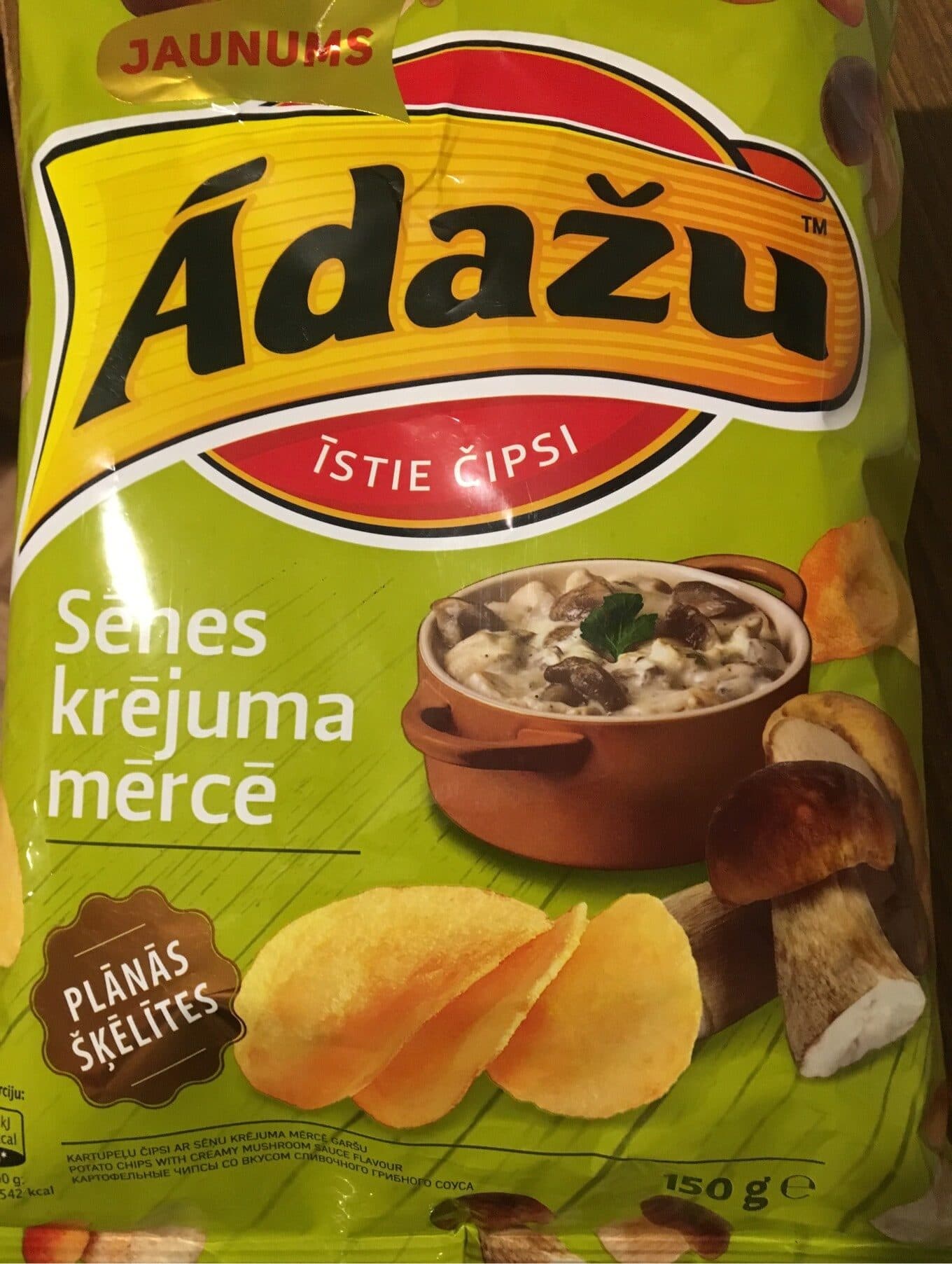 Ádazu Sēnes krējuma mērcē packshot