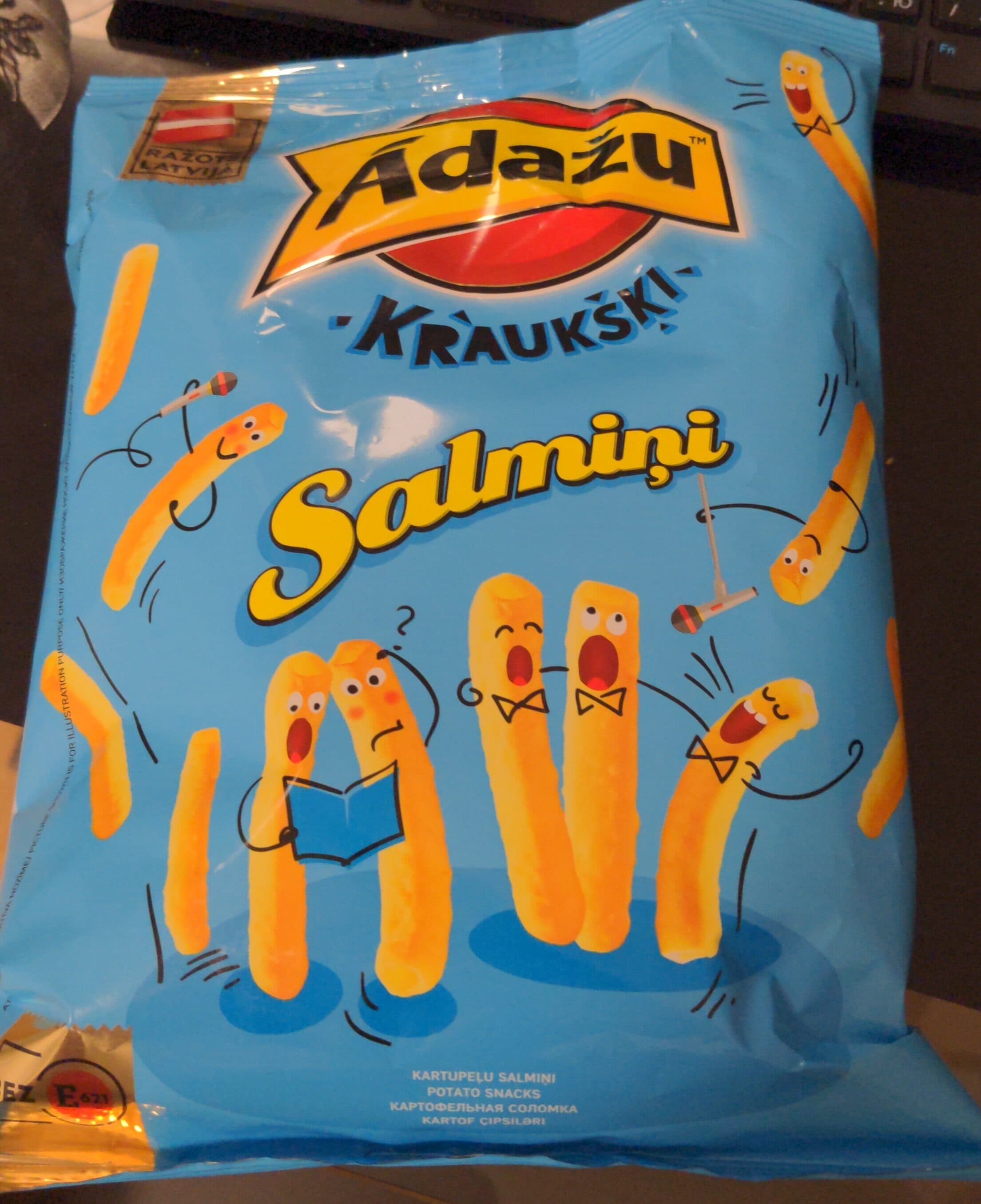 Ādažu Čipsi Salmiņi packshot